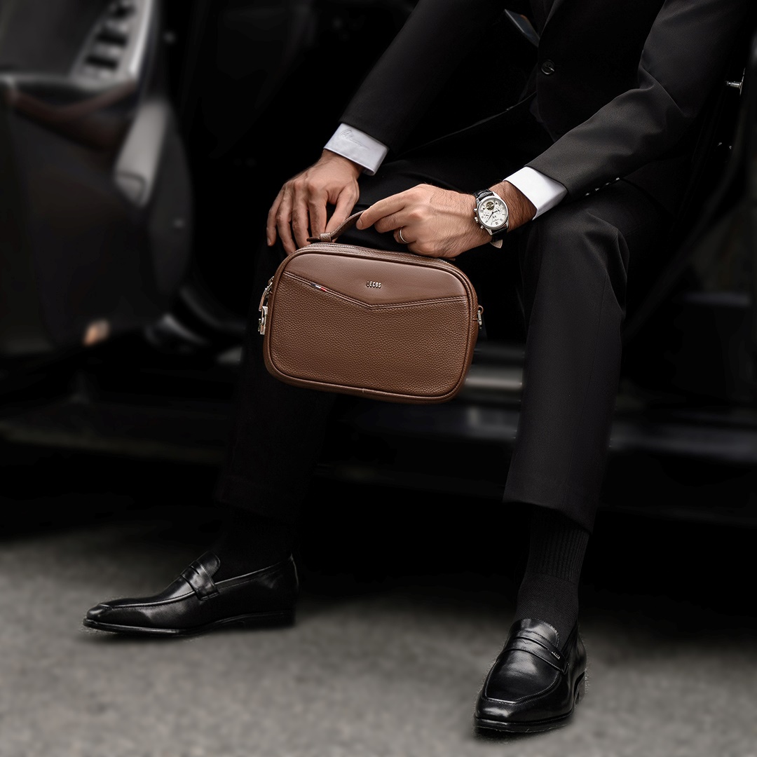 Giày nam cao cấp da thật LECOS - LG8