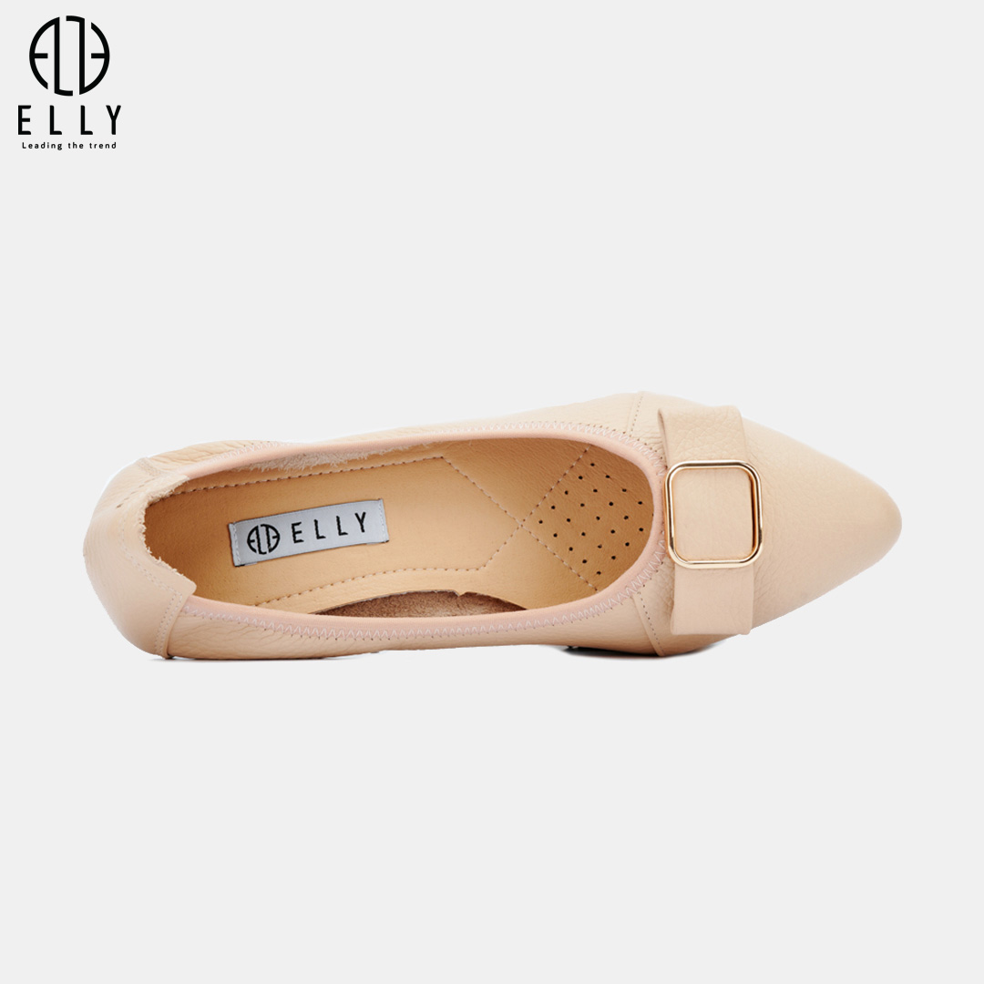 Giày nữ cao cấp da thật ELLY - EGT102