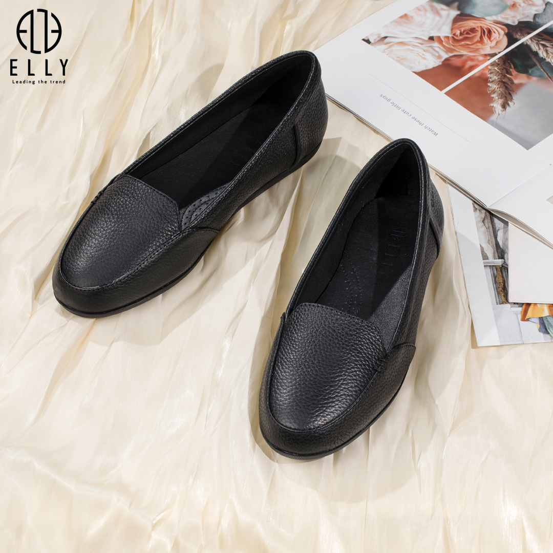 Giày nữ cao cấp da thật ELLY- EGT201