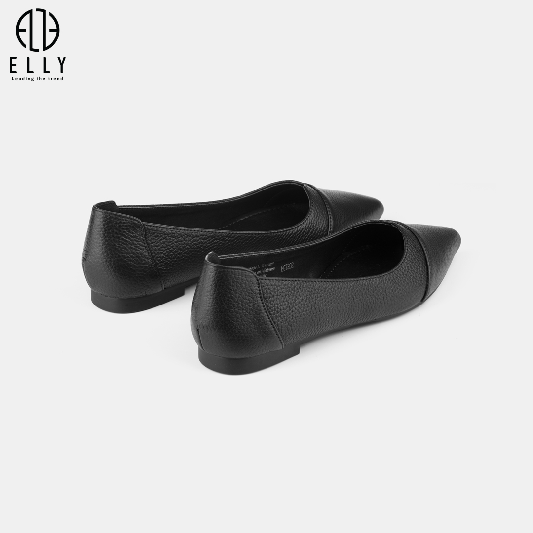 Giày nữ cao cấp da thật ELLY - EGT202