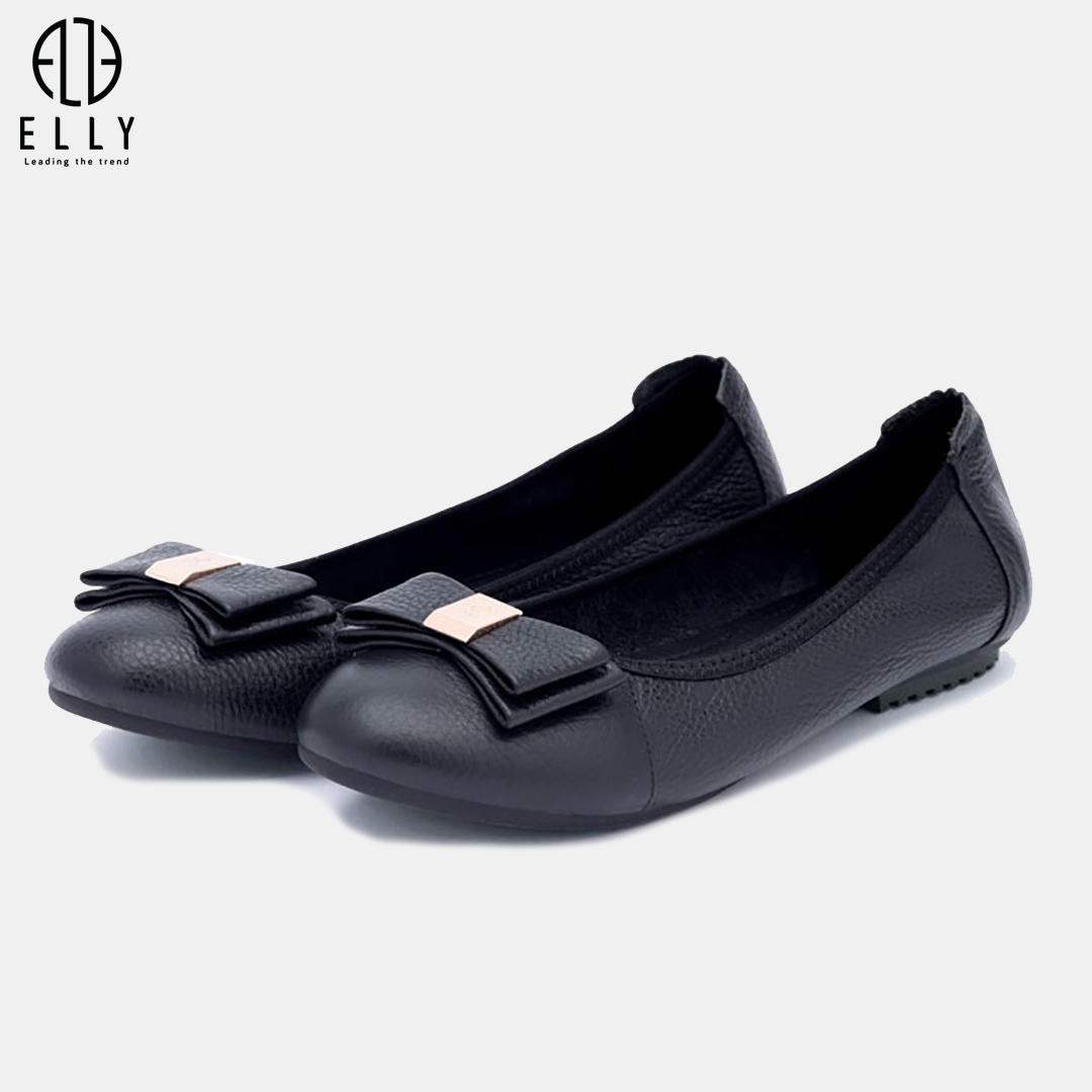 Giày nữ cao cấp da thật ELLY - EGT64