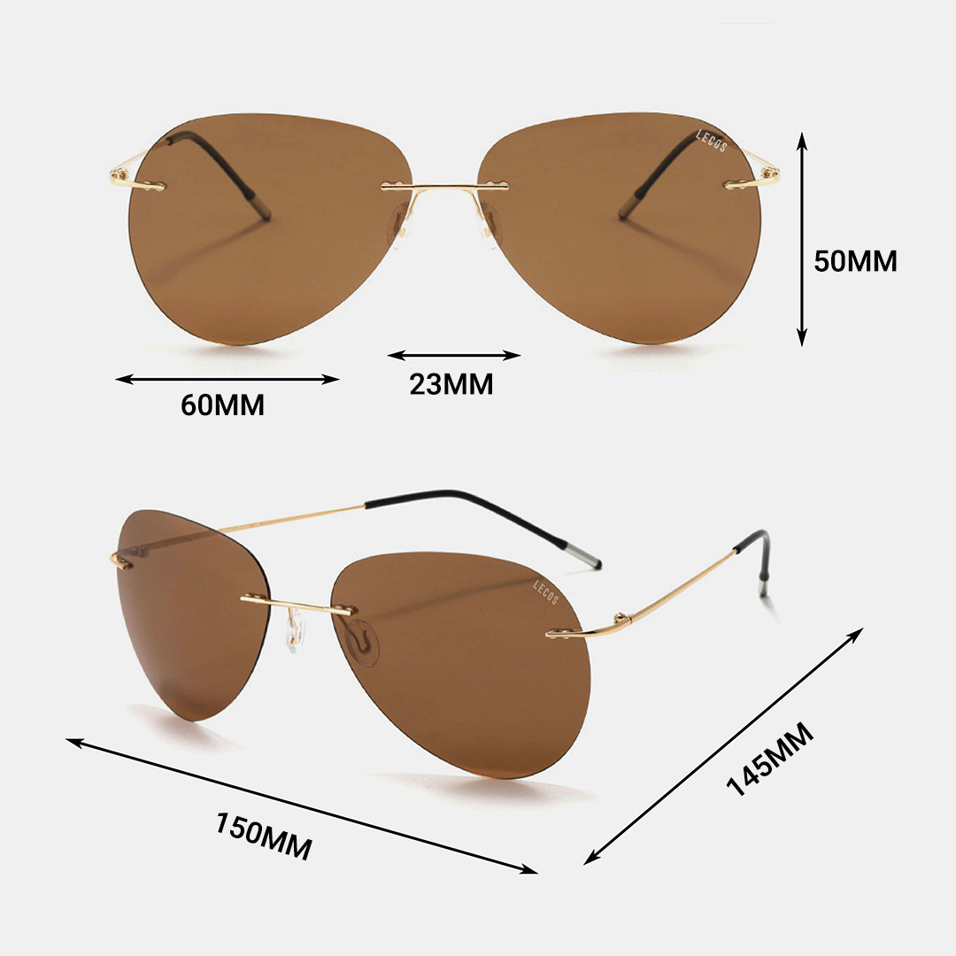 Kính mắt nam cao cấp LECOS - LK14