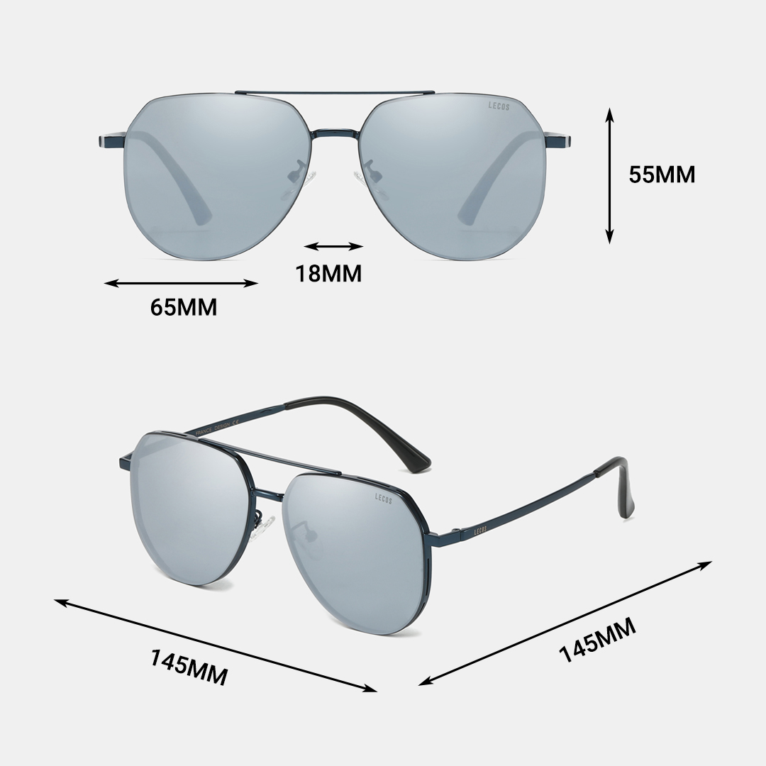 Kính mắt nam cao cấp LECOS - LK63