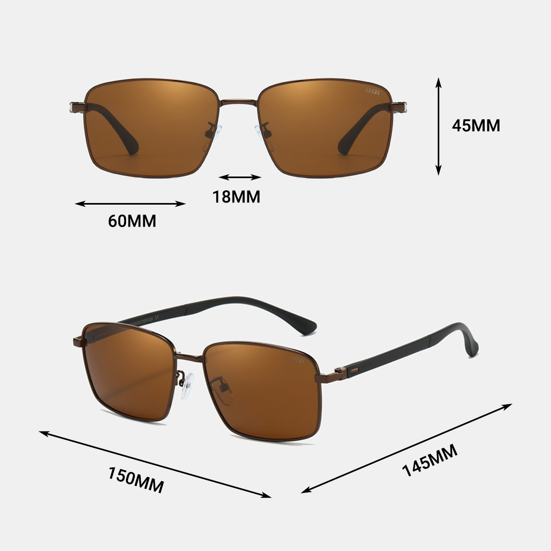 Kính mắt nam cao cấp LECOS - LK66