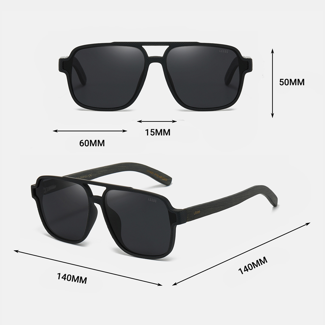 Kính mắt nam cao cấp LECOS - LK8