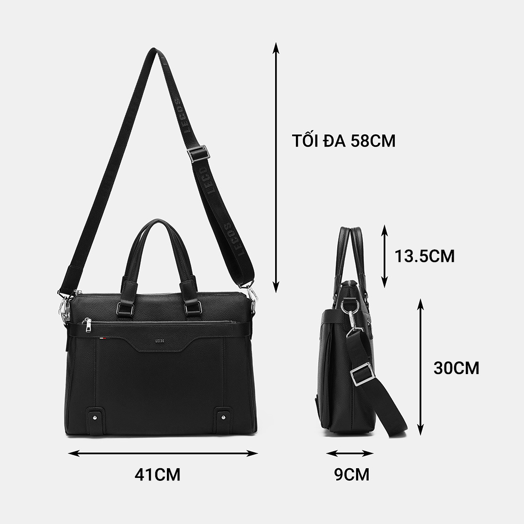 Túi xách nam cao cấp da thật LECOS - LT15