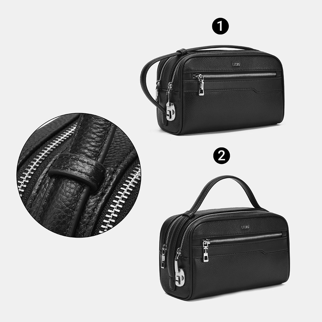 Túi clutch nam cao cấp da thật LECOS - LC16