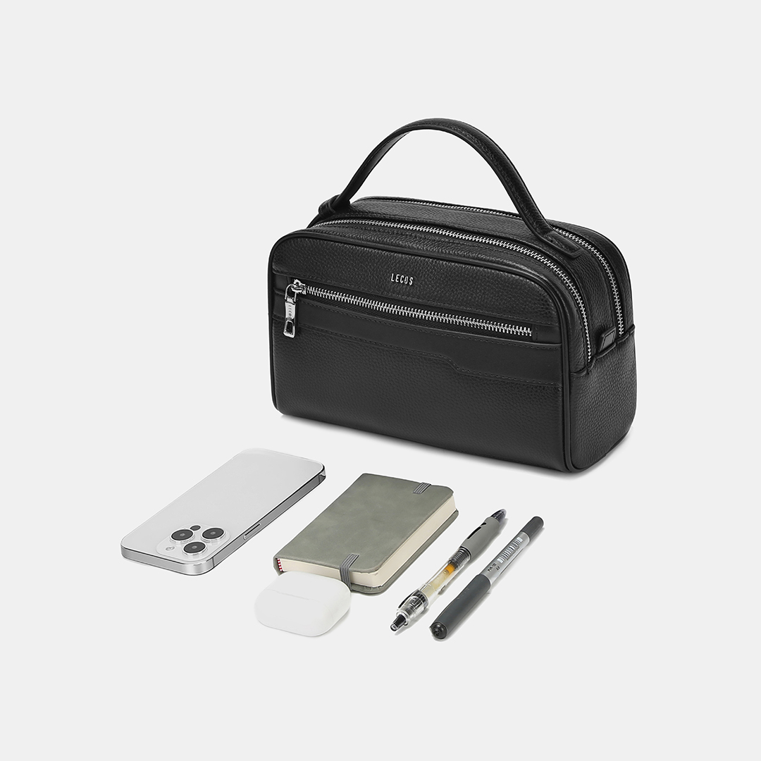 Túi clutch nam cao cấp da thật LECOS - LC16