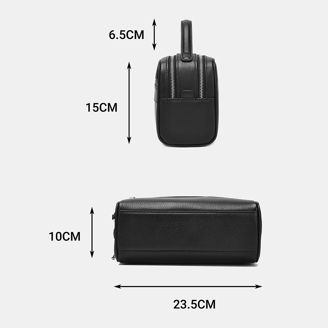 Túi clutch nam cao cấp da thật LECOS - LC16
