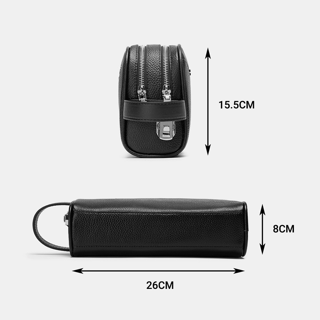 Túi clutch nam cao cấp da thật LECOS - LC2
