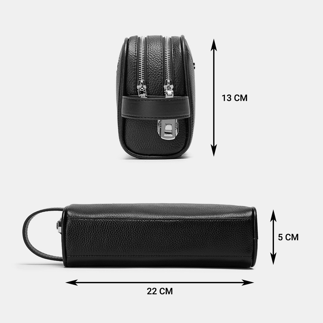 Túi clutch nam cao cấp da thật LECOS - LC2