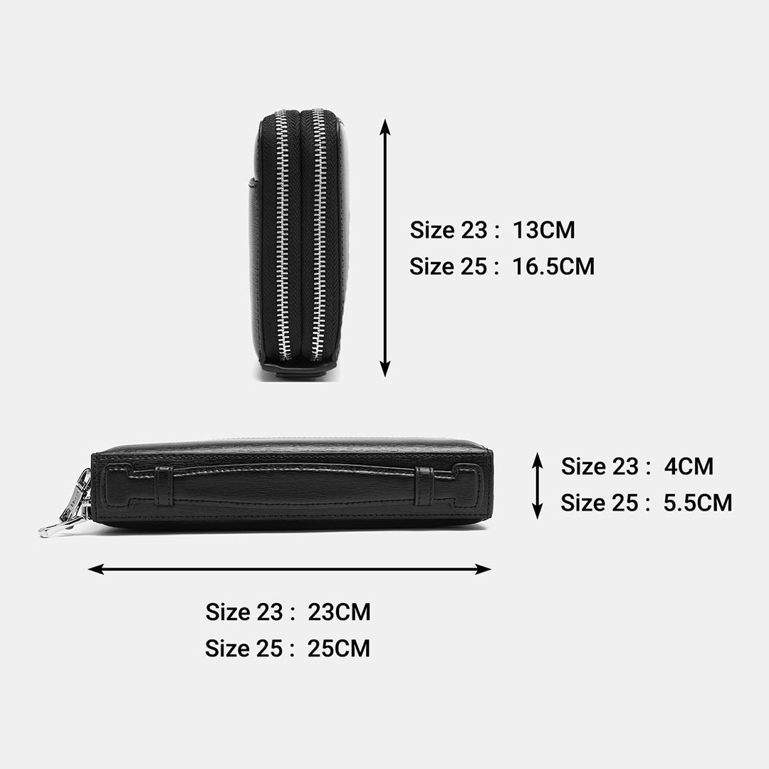 Túi clutch nam cao cấp da thật LECOS - LC6