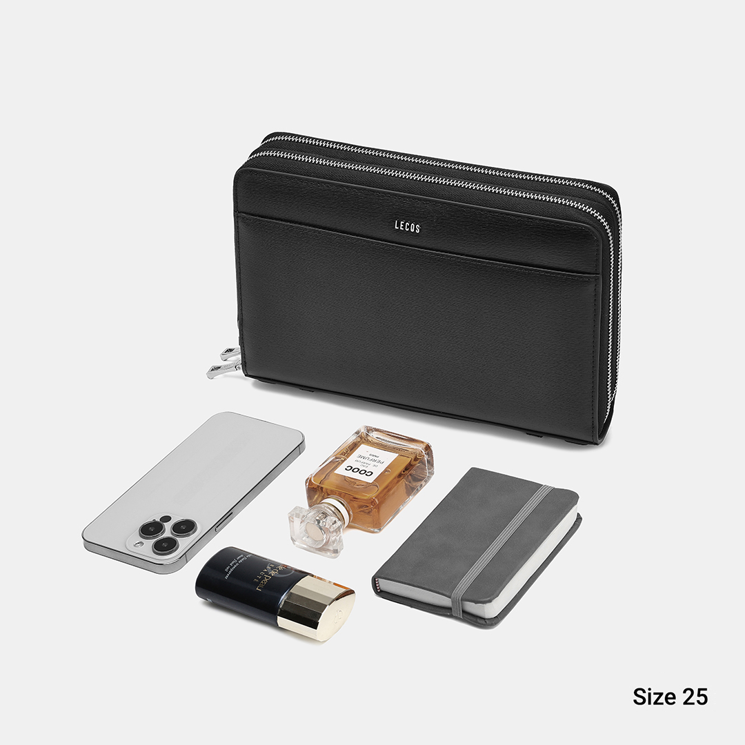 Túi clutch nam cao cấp da thật LECOS - LC6