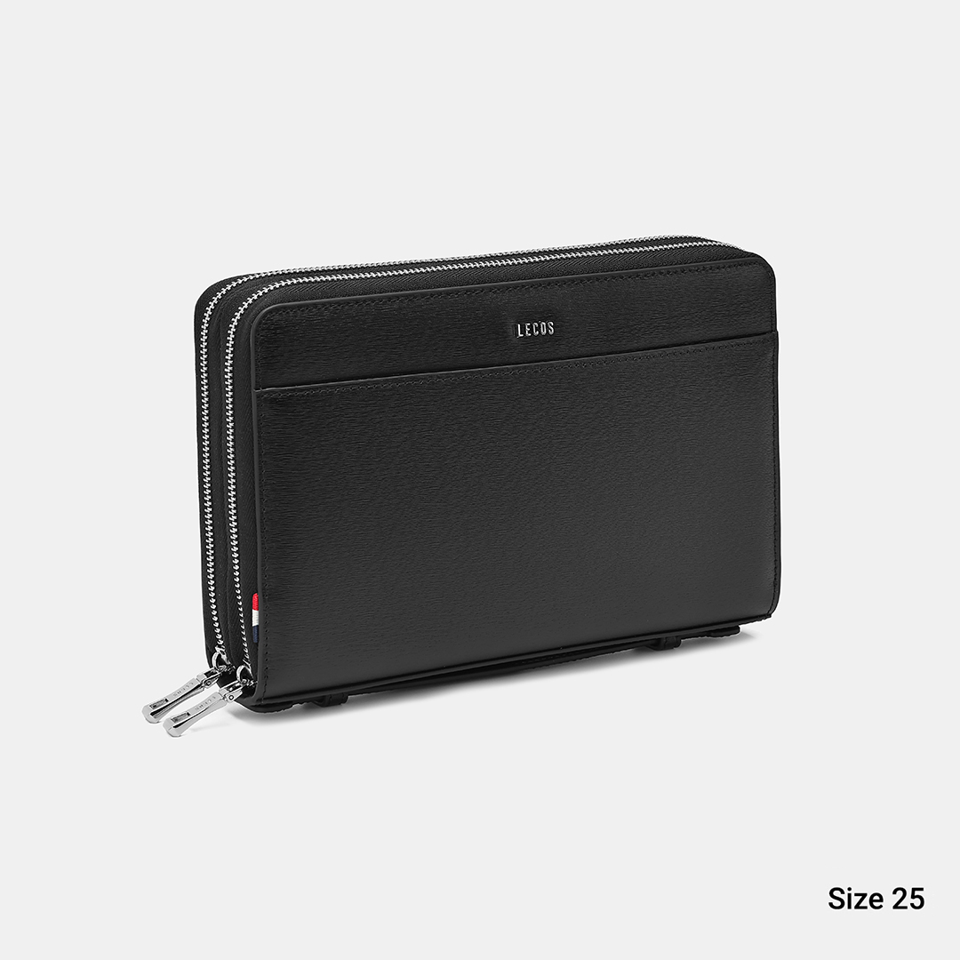 Túi clutch nam cao cấp da thật LECOS - LC6