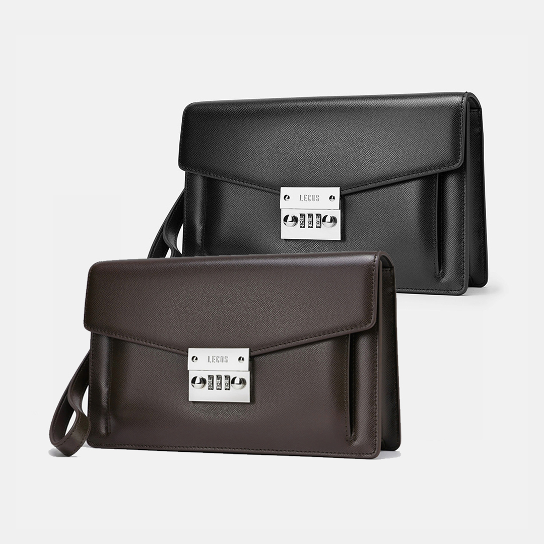 Túi clutch nam cao cấp da thật LECOS - LC7
