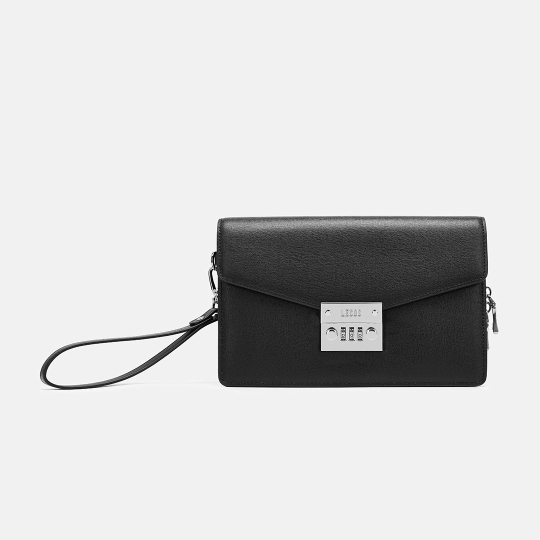 Túi clutch nam cao cấp da thật LECOS - LC8