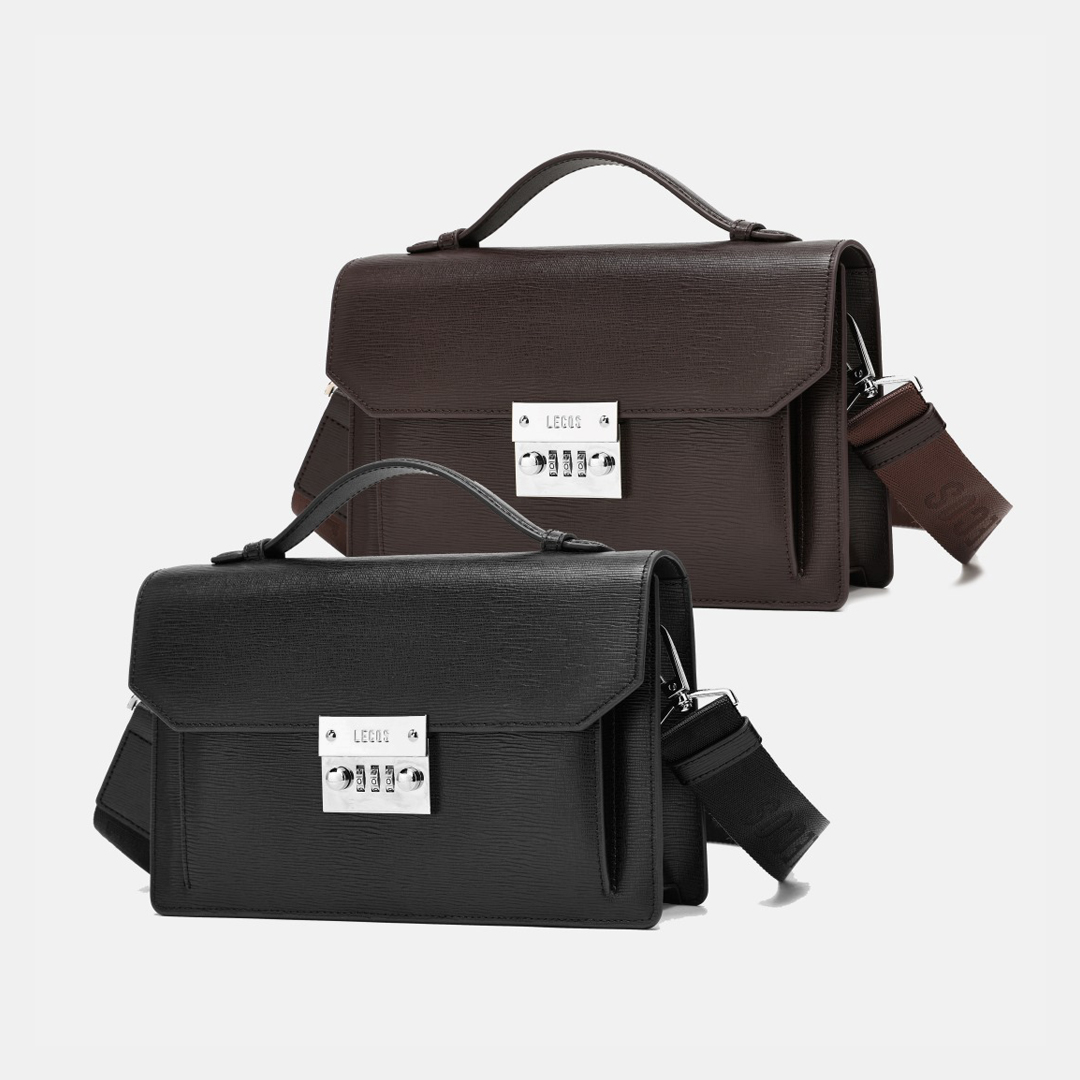 Túi clutch nam cao cấp da thật LECOS - LC9