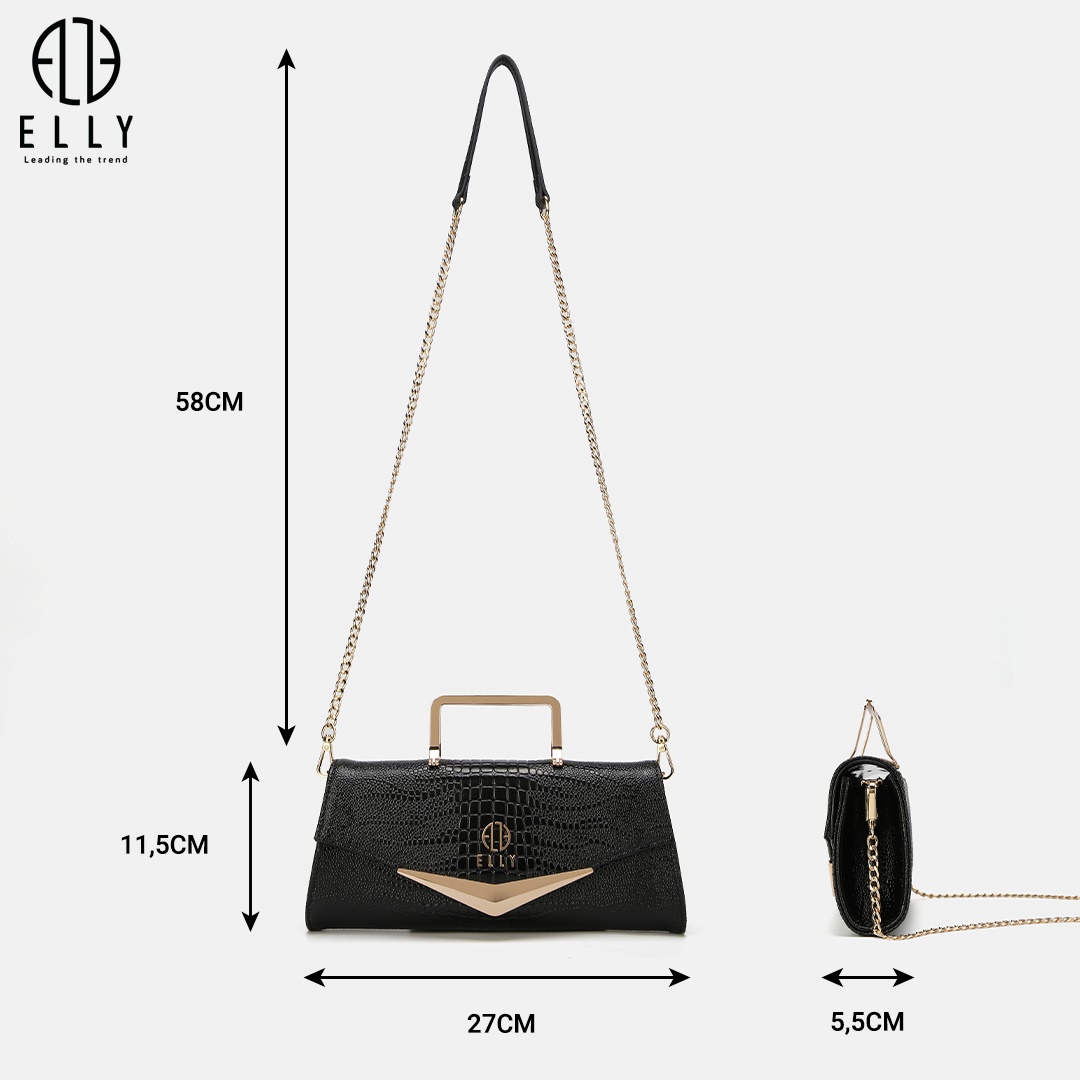 Túi clutch nữ cao cấp da thật ELLY - EC38