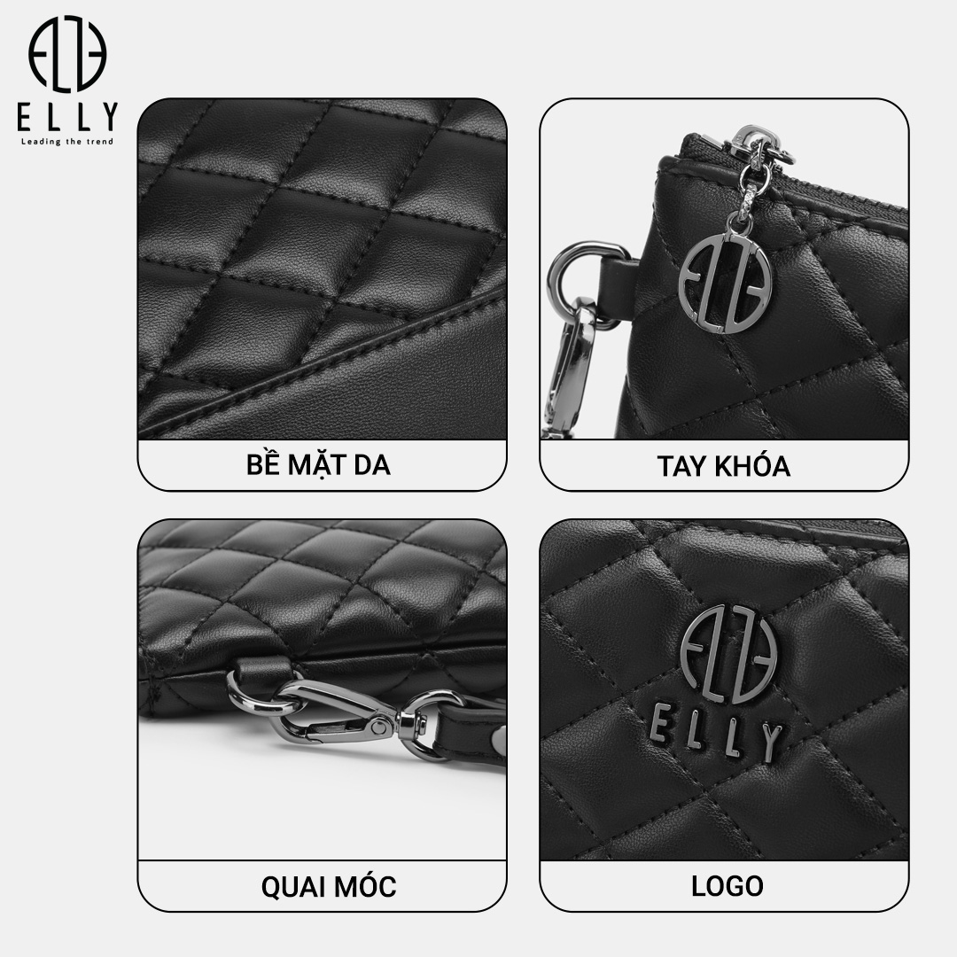 Túi clutch nữ cao cấp da thật ELLY - EC58