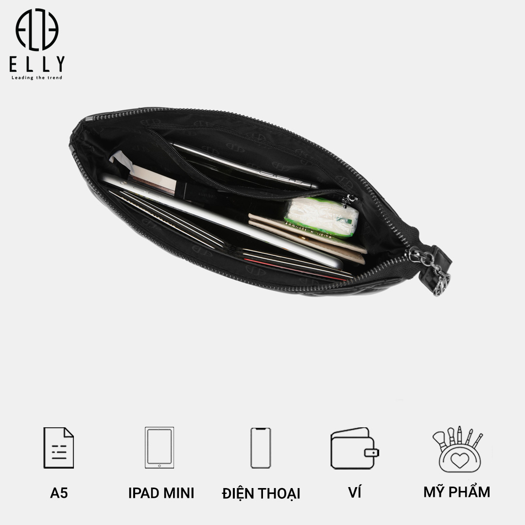 Túi clutch nữ cao cấp da thật ELLY - EC58