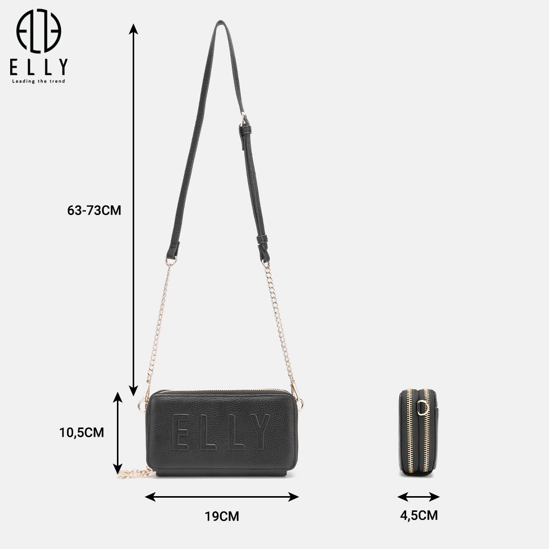 Túi clutch nữ cao cấp da thật ELLY - EC64