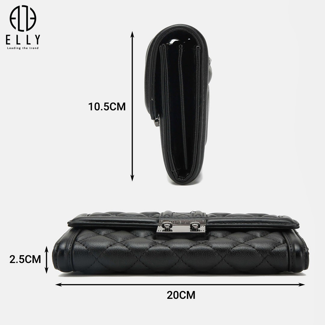 Túi clutch nữ cao cấp da thật ELLY- EC69