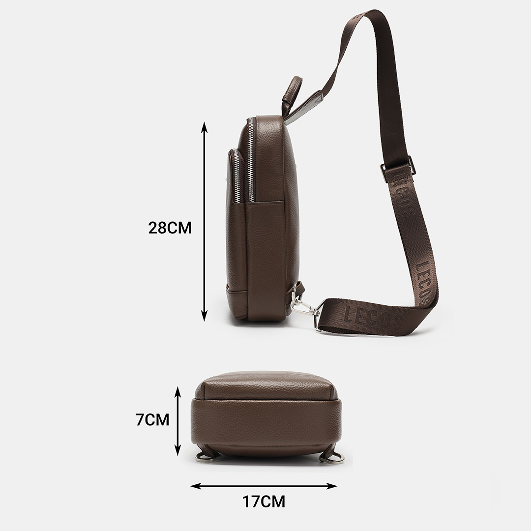 Túi xách nam cao cấp da thật LECOS - LT14