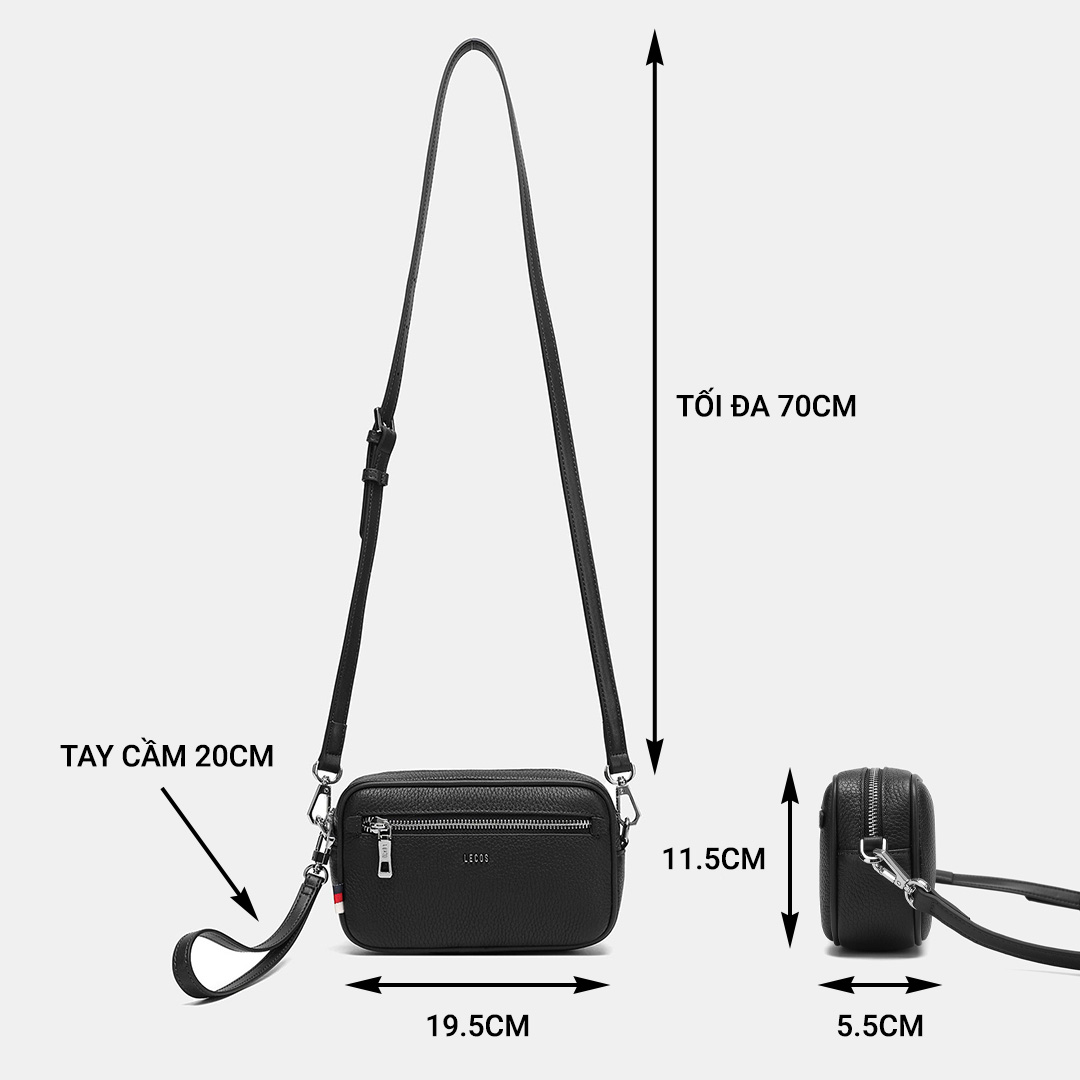 Túi xách nam cao cấp da thật LECOS - LT17