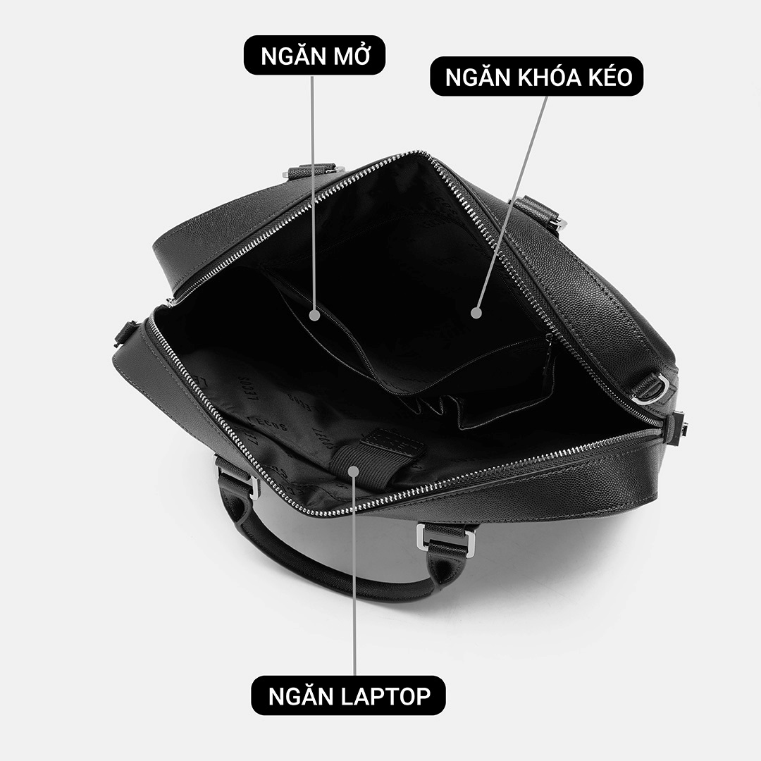Túi xách nam cao cấp da thật LECOS - LT19