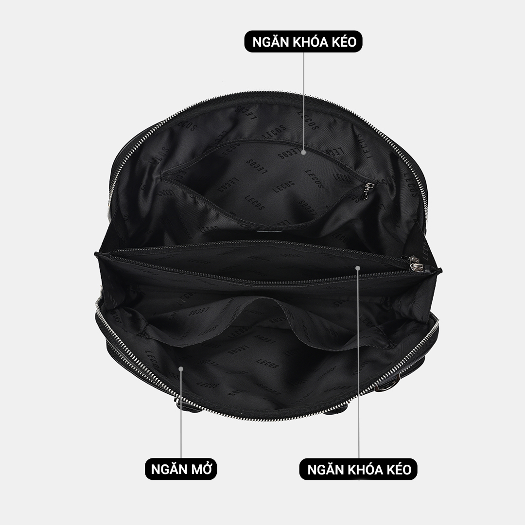 Túi xách nam cao cấp da thật LECOS - LT21