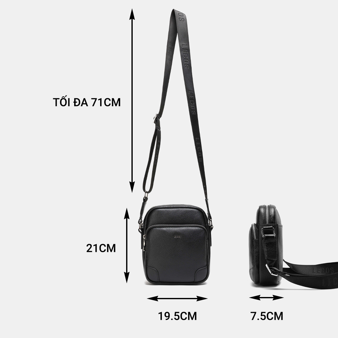 Túi xách nam cao cấp da thật LECOS - LT4