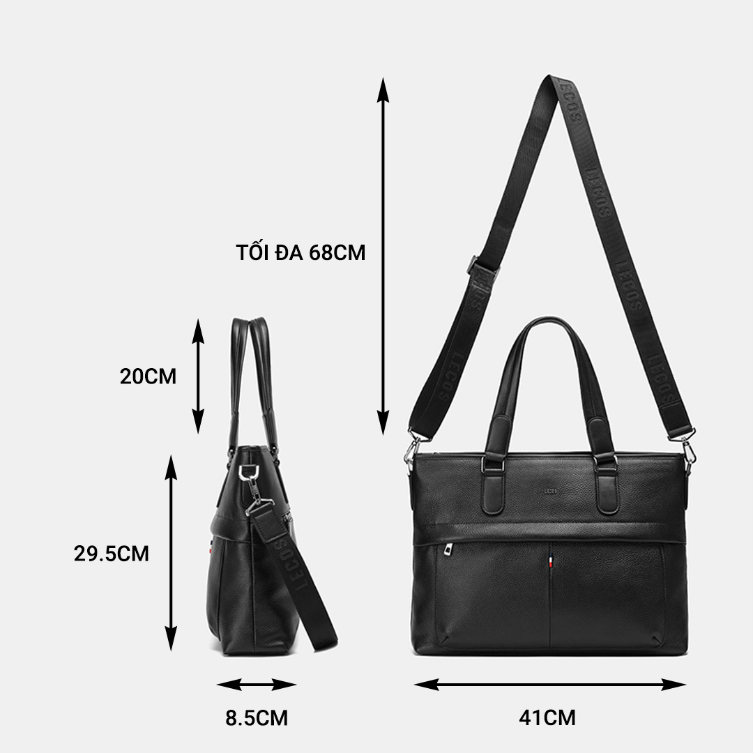 Túi xách nam cao cấp da thật LECOS - LT5