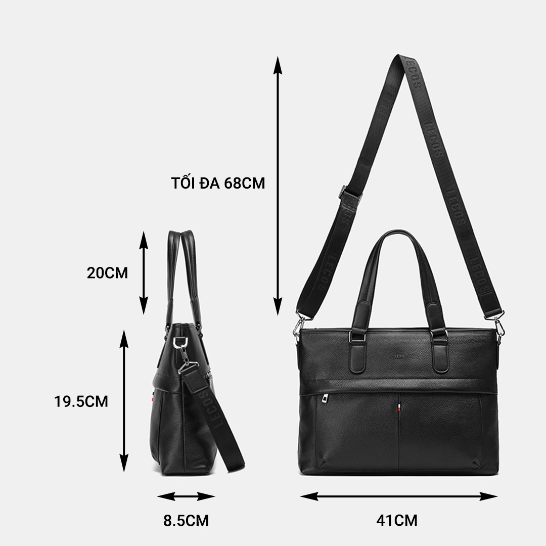 Túi xách nam cao cấp da thật LECOS - LT5