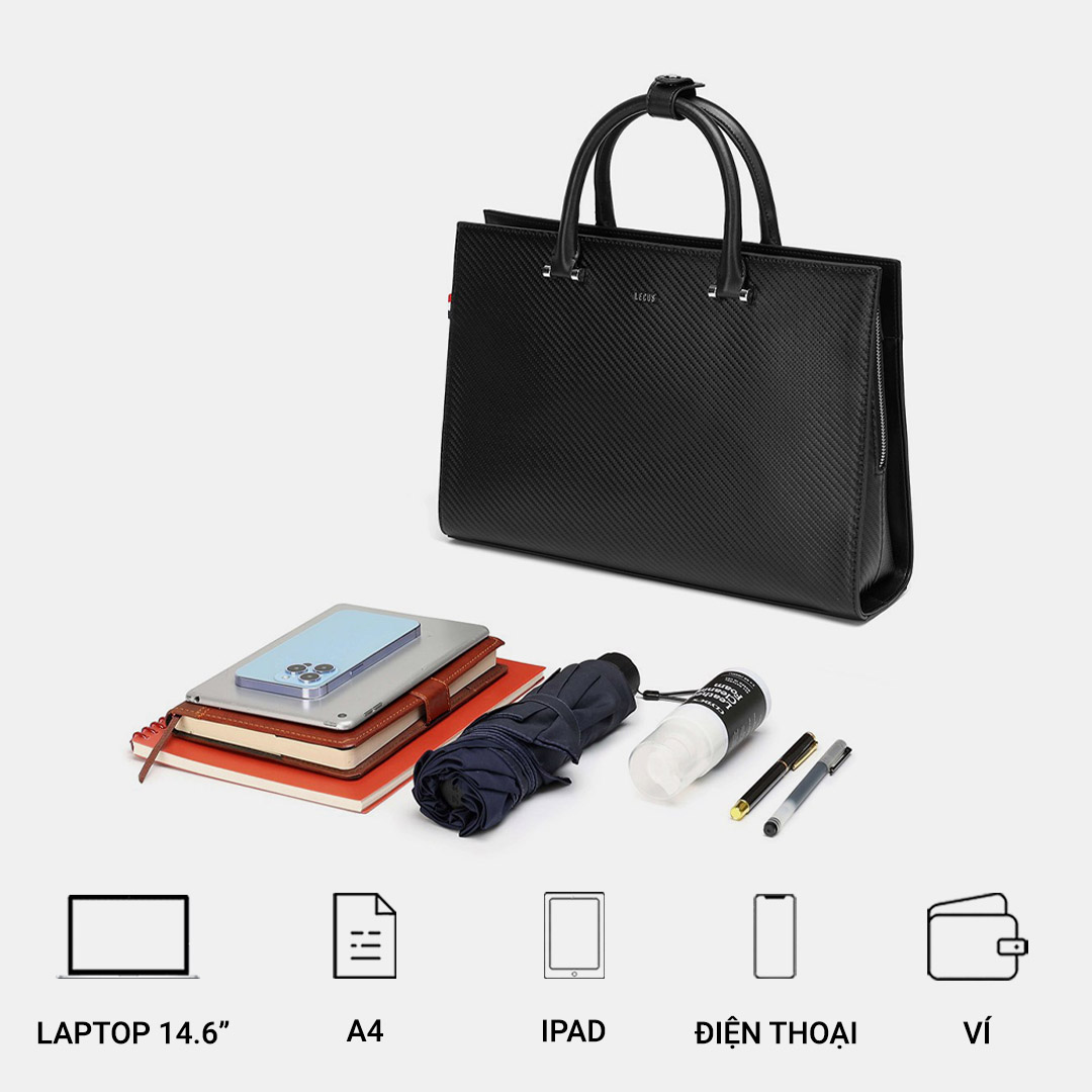 Túi xách nam cao cấp da thật LECOS - LT6