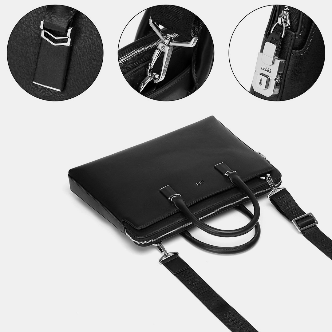 Túi xách nam cao cấp da thật LECOS - LT8