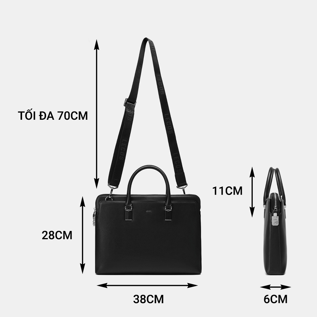 Túi xách nam cao cấp da thật LECOS - LT8