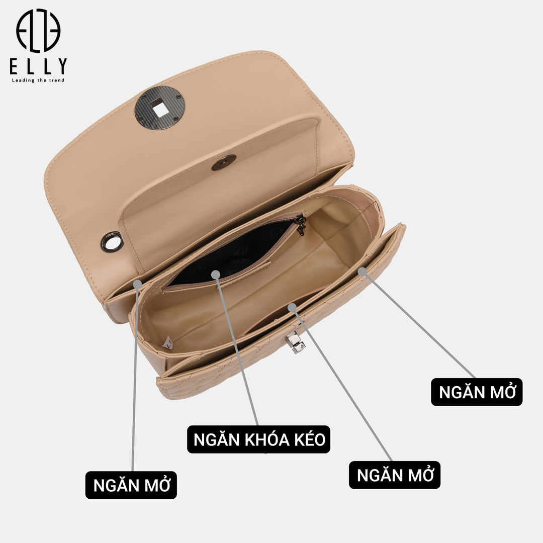 Túi xách nữ cao cấp da thật ELLY - ET131