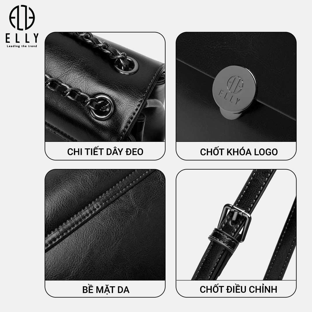 Túi xách nữ cao cấp da thật ELLY - ET193