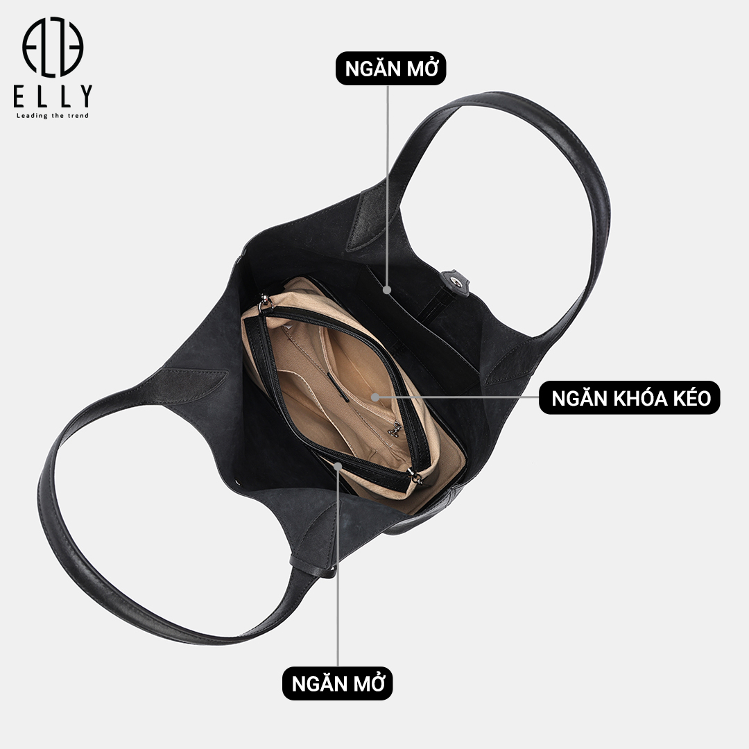 Túi xách nữ cao cấp Da thật ELLY - ET220