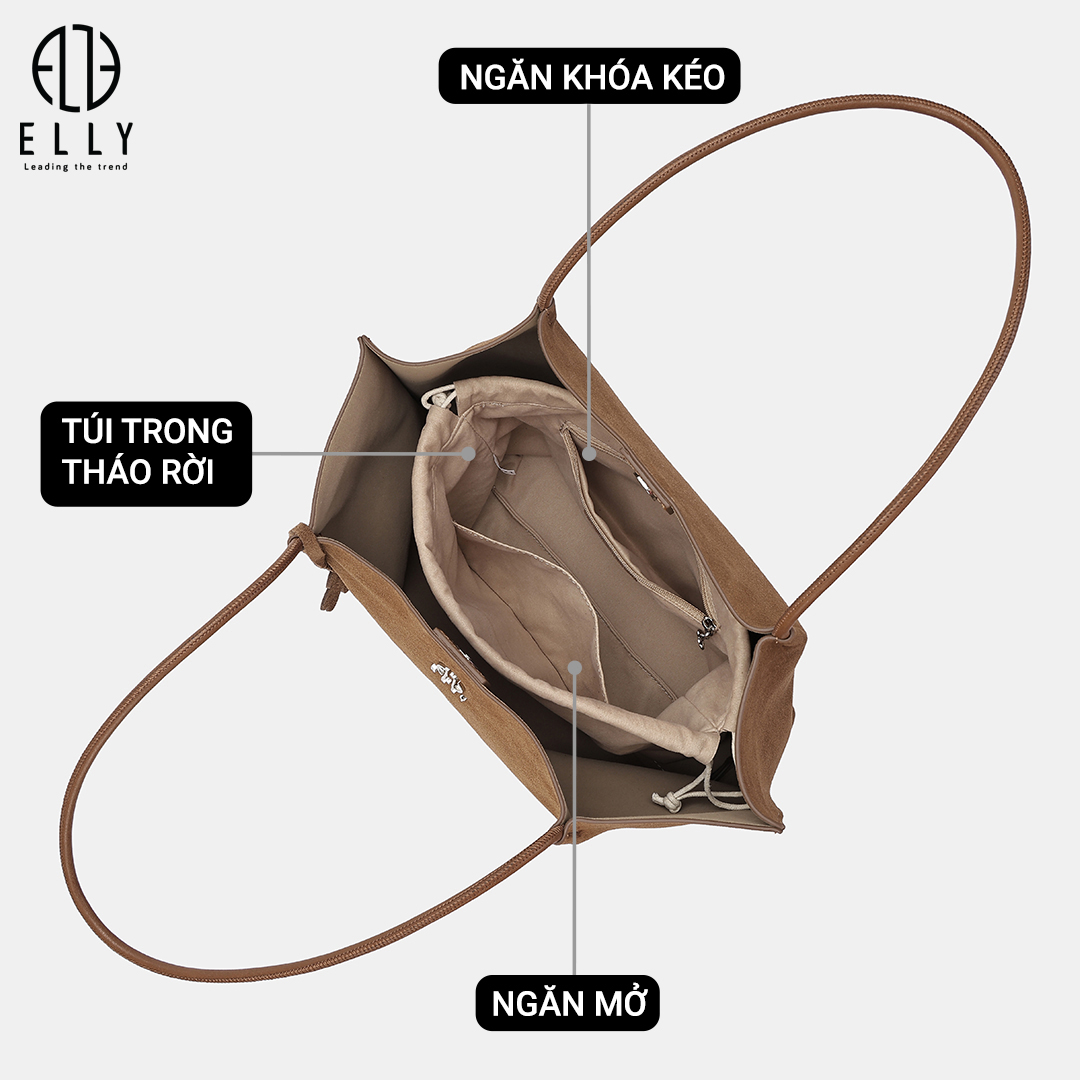 Túi xách nữ cao cấp Da thật ELLY - ET226