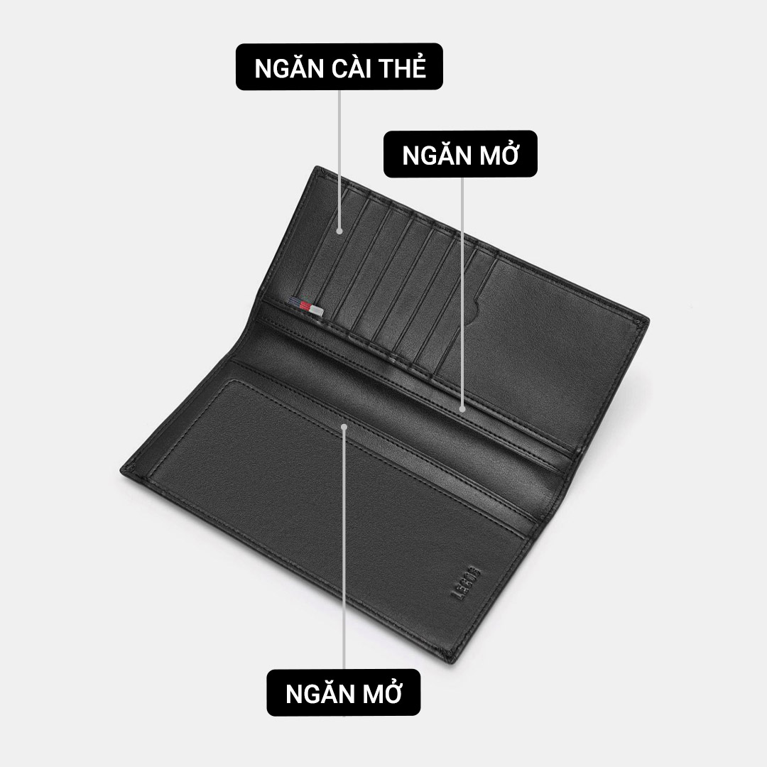 Ví nam cao cấp da thật LECOS - LV16