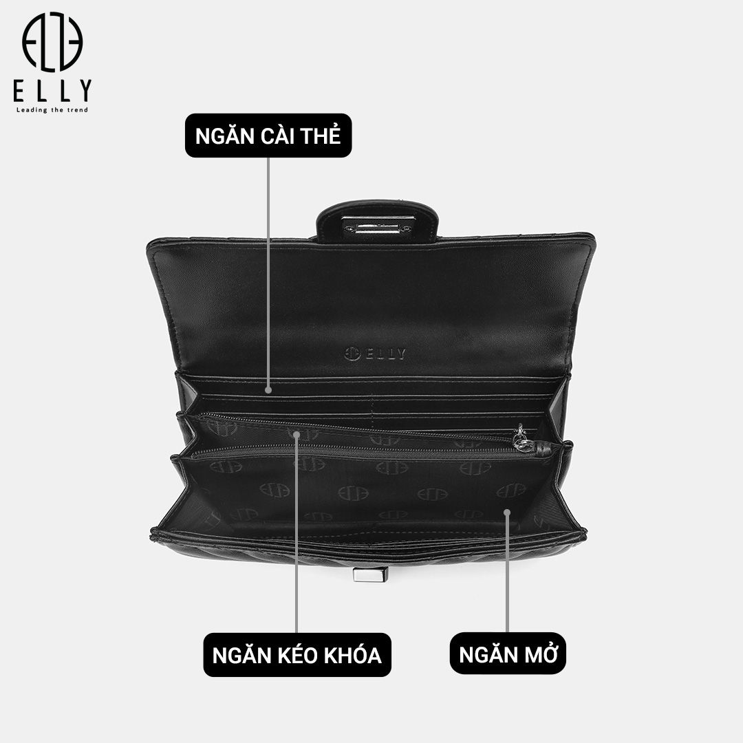 Ví nữ cao cấp da thật ELLY - EV100