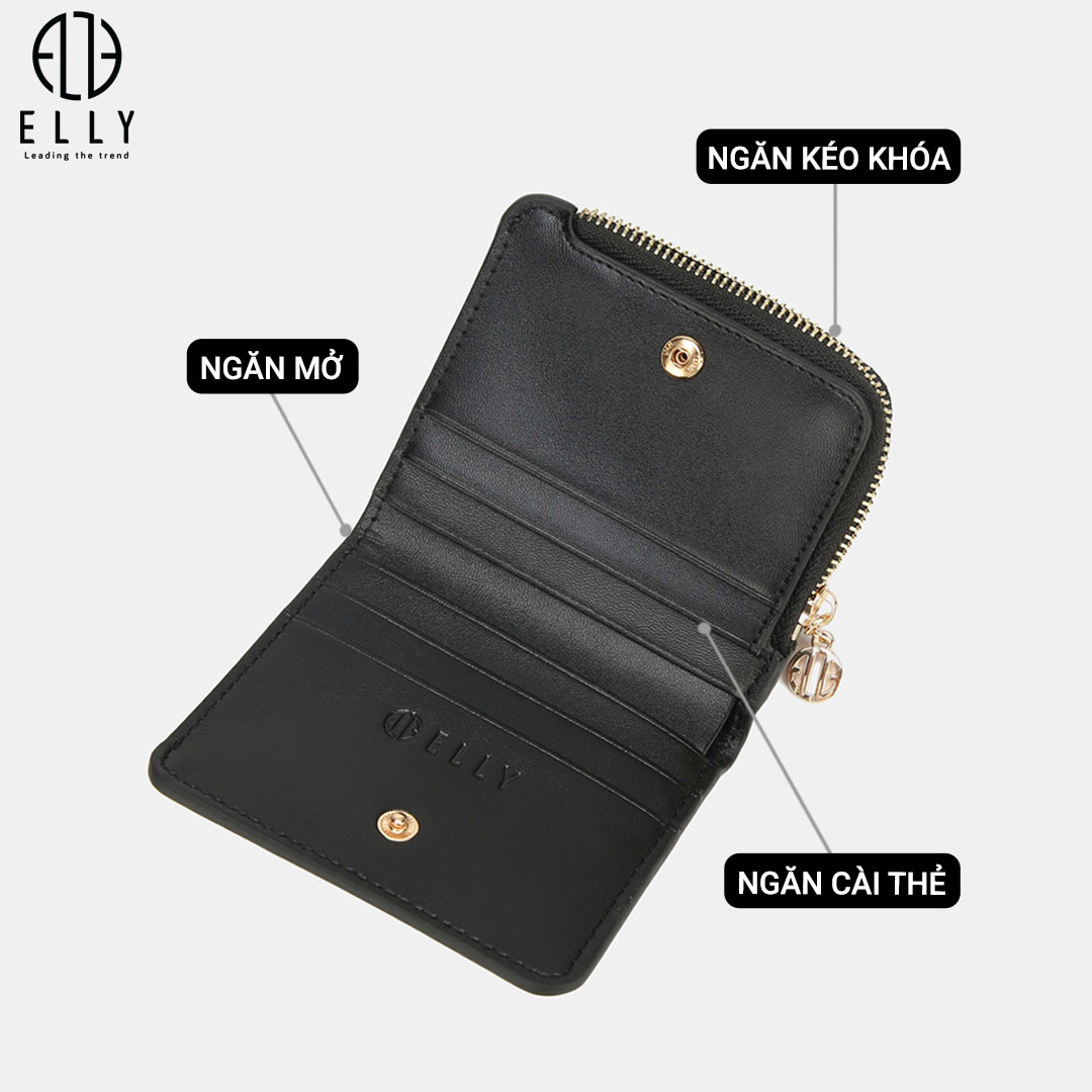 Ví nữ cao cấp da thật ELLY - EV88
