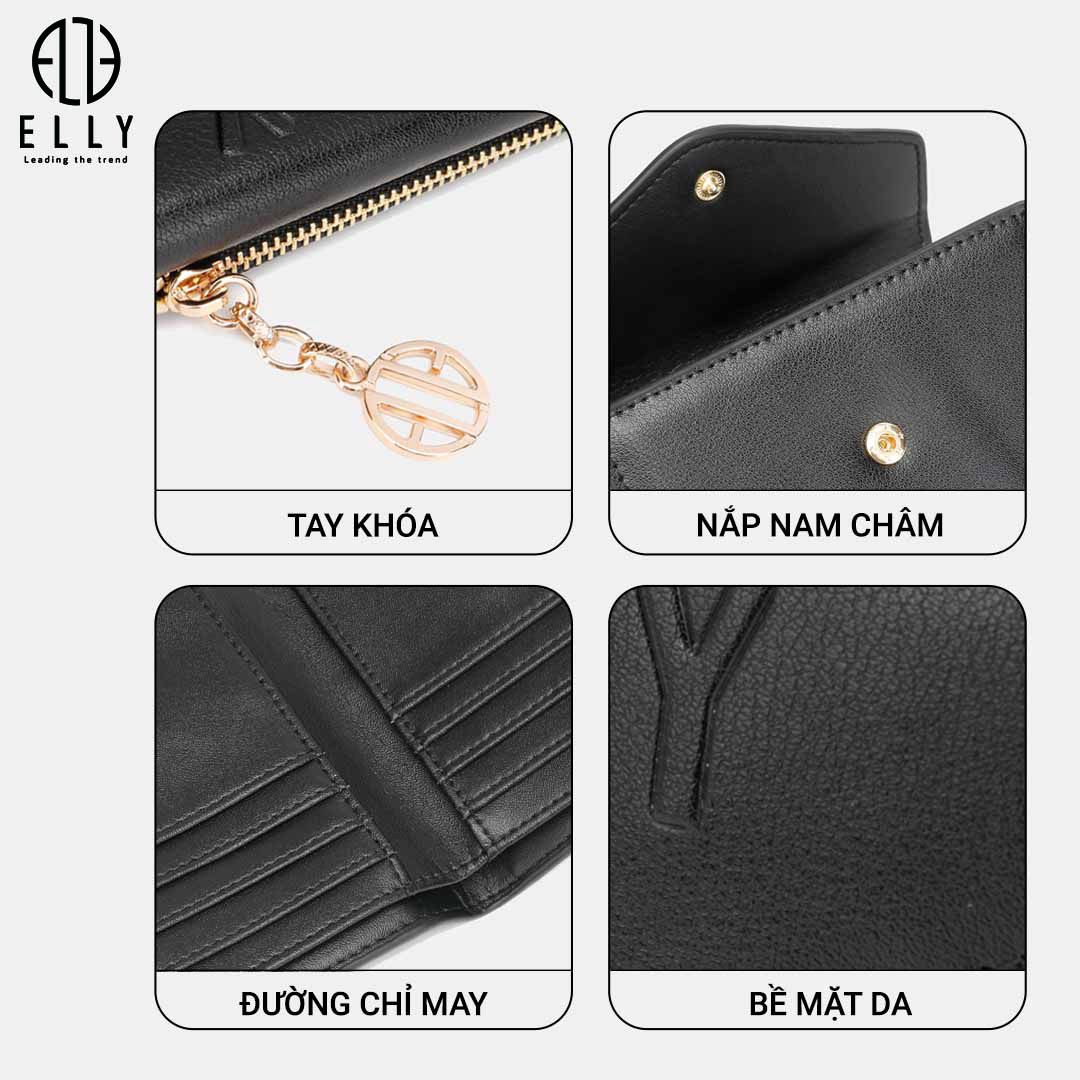 Ví nữ cao cấp da thật ELLY - EV90
