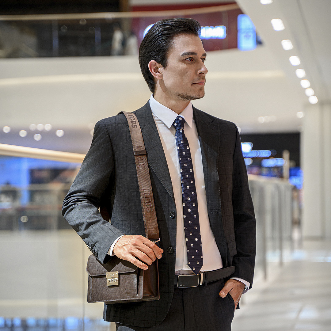 Túi clutch nam cao cấp da thật LECOS - LC9