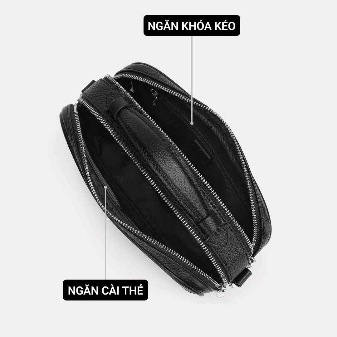 Túi xách nam cao cấp da thật LECOS - LT3