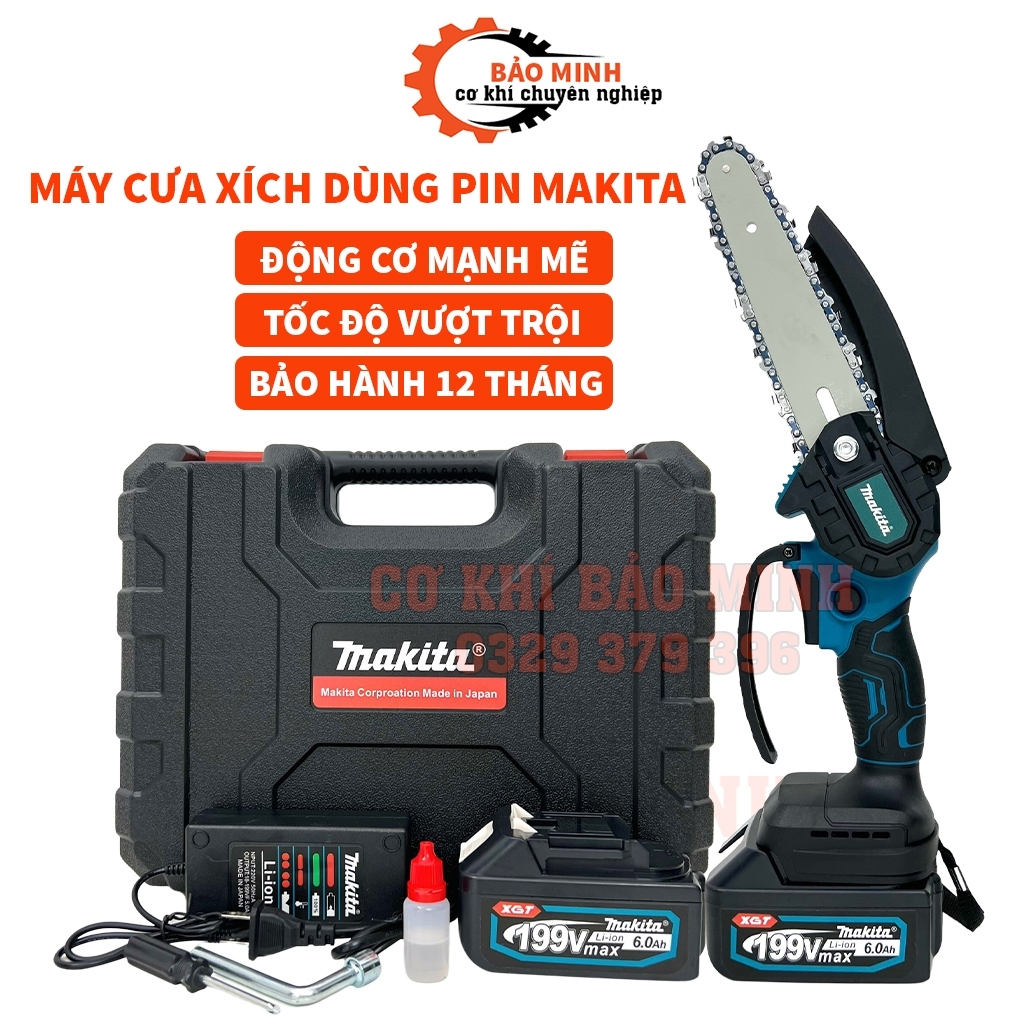 Quạt Tích Điện Lồng Sắt Đế Pin Makita 21V - Sử Dụng Liên Tục 4 - 6 iếng, Kích Thước 8 Inch.