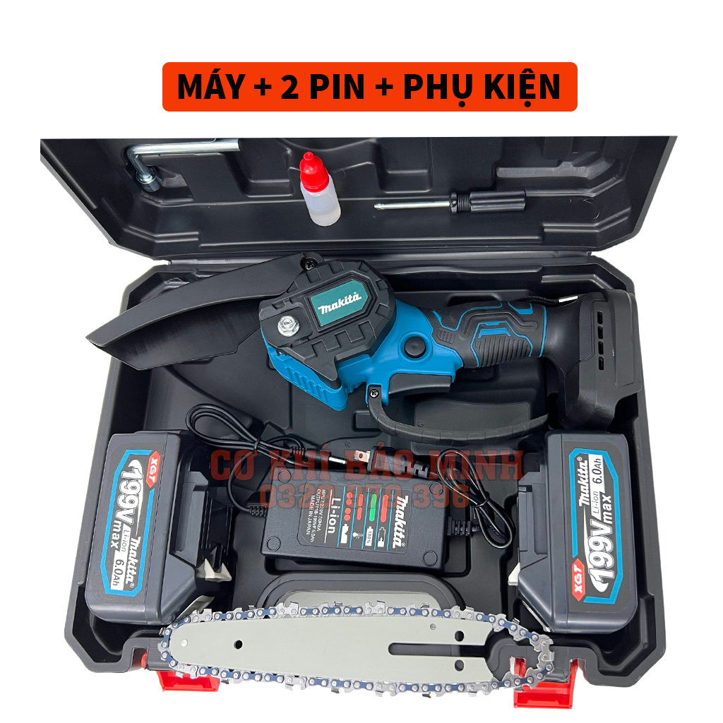Quạt Tích Điện Lồng Sắt Đế Pin Makita 21V - Sử Dụng Liên Tục 4 - 6 iếng, Kích Thước 8 Inch.
