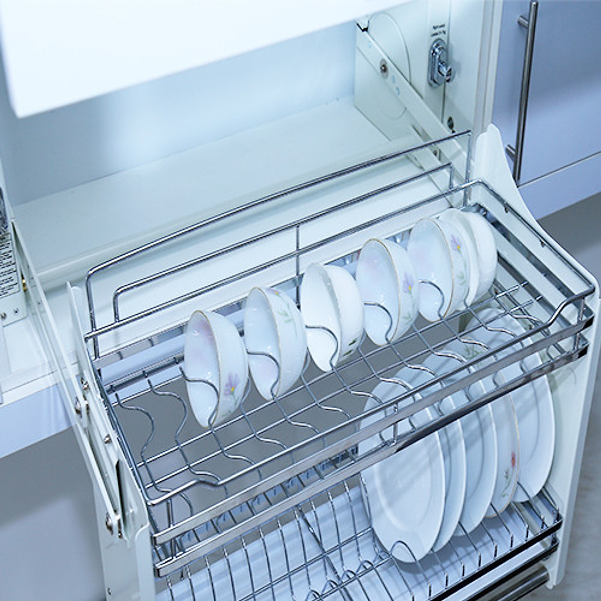 Giá bát di động LUCKYEU Inox 304 KT800