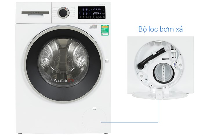 Máy giặt quần áo kết hợp sấy BOSCH WNA254U0SG